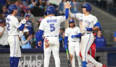 Blue Jays win big with offensive outburst against Angels