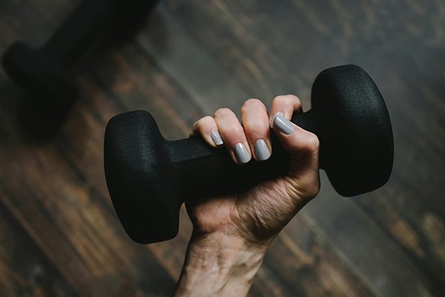 Dumbbell exercise