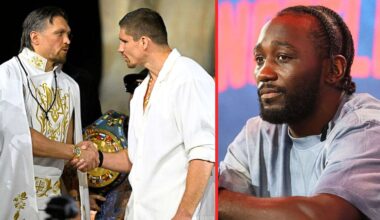 Terence Crawford addresses Verhoeven’s chances of causes historic upset against Usyk