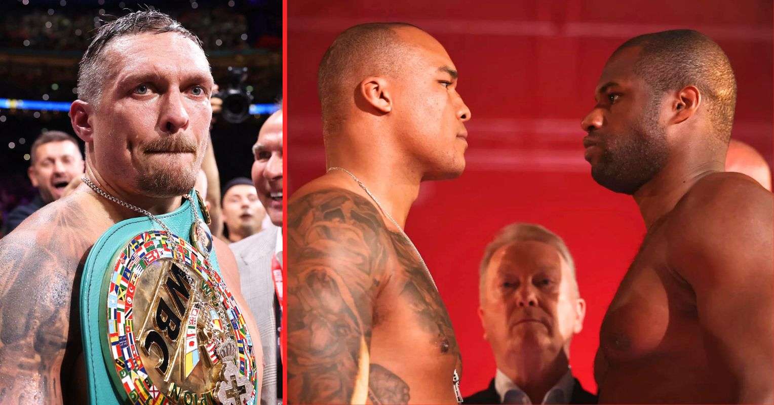 Usyk delivers final prediction for Fabio Wardley vs Daniel Dubois heavyweight title fight