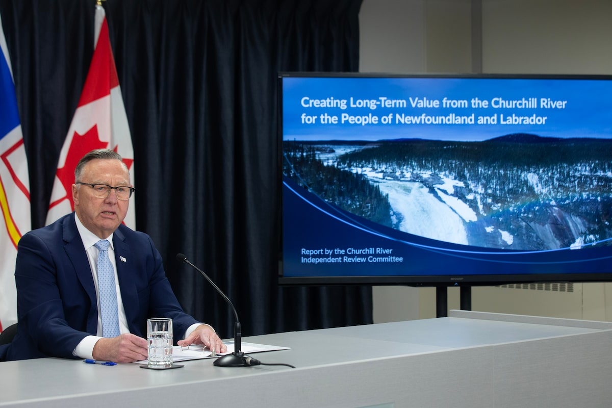Newfoundland Premier seeks new deal with Quebec on Churchill River energy