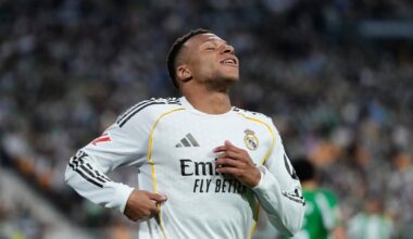 Real Madrid's Mbappé to miss Sunday's clasico that could seal Spanish league title for Barcelona