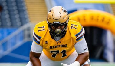 Boatmen Sign OL Victor Olaniran