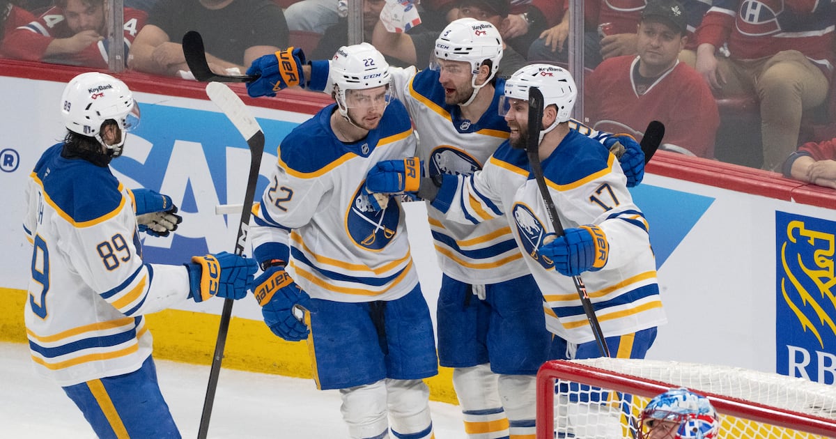 Jack Quinn’s pair of goals power Buffalo Sabres over Montreal Canadiens to force Game 7