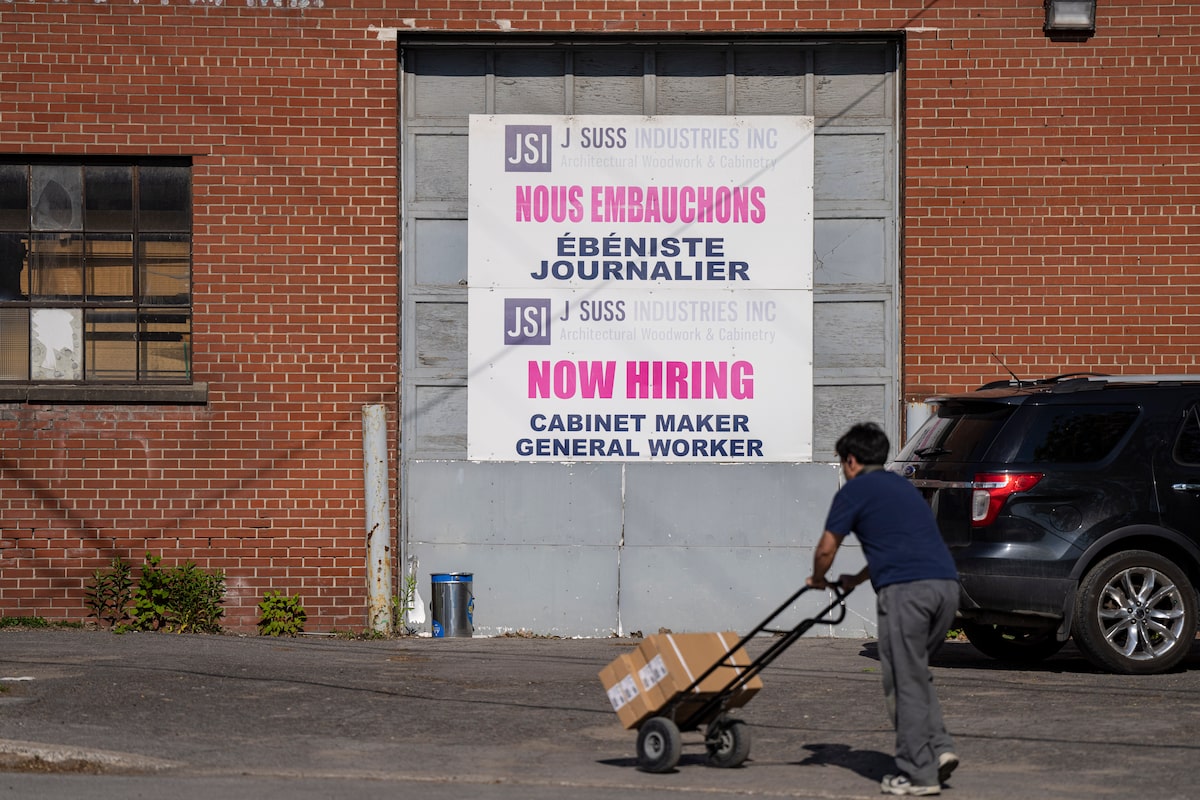 Canada’s job market is being pulled in two directions at once