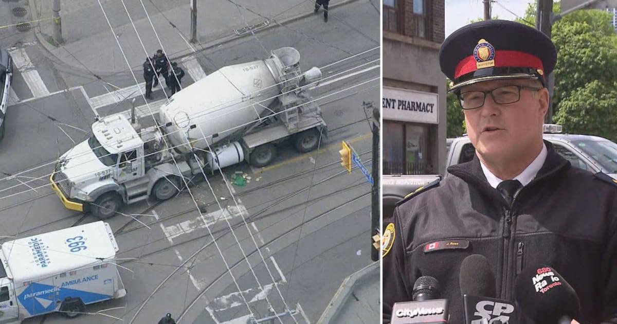 Toronto woman killed after being hit by truck