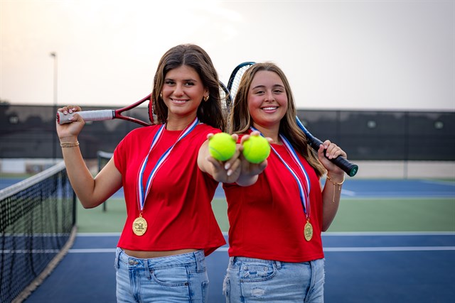 Van sending two doubles teams to state tennis tournament