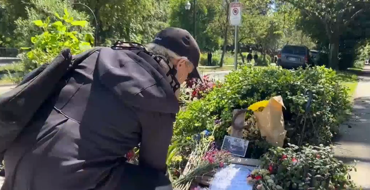 Memorial grows for senior struck in West End crash