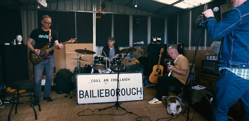 Early sections of the film find the band recalling the oddness of trying to be The Damned in a remote corner of Cavan