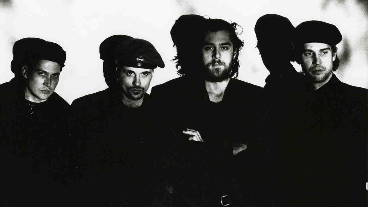 Ministry posing for a photograph in 1988