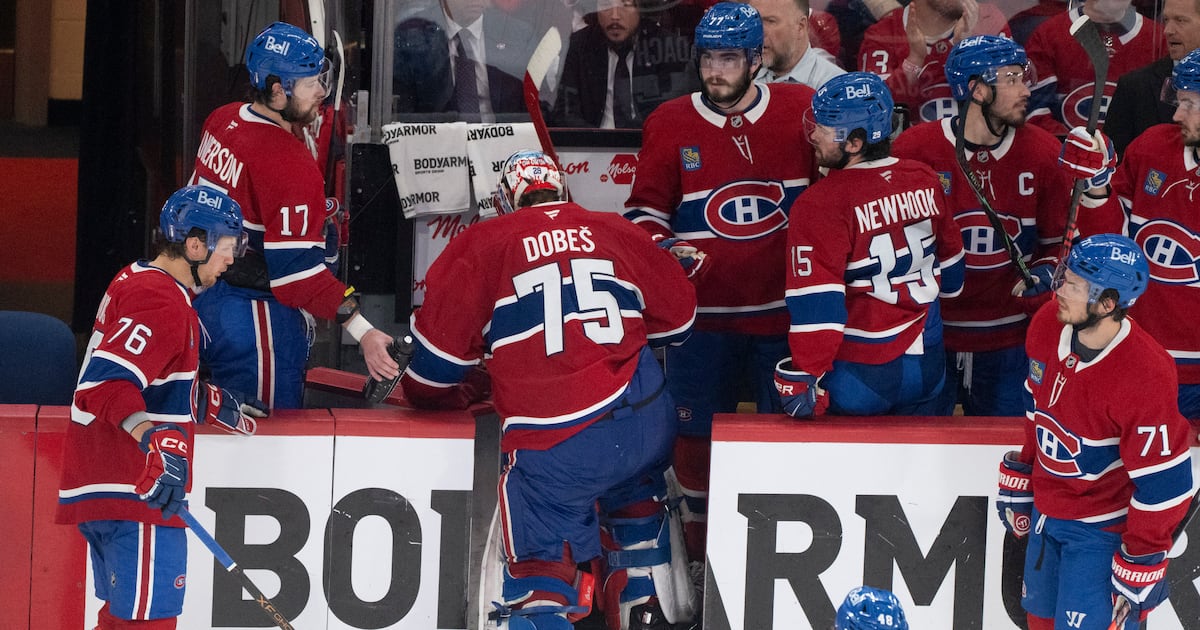 Montreal Canadiens squander opportunity to close out Buffalo Sabres in lopsided Game 6 loss
