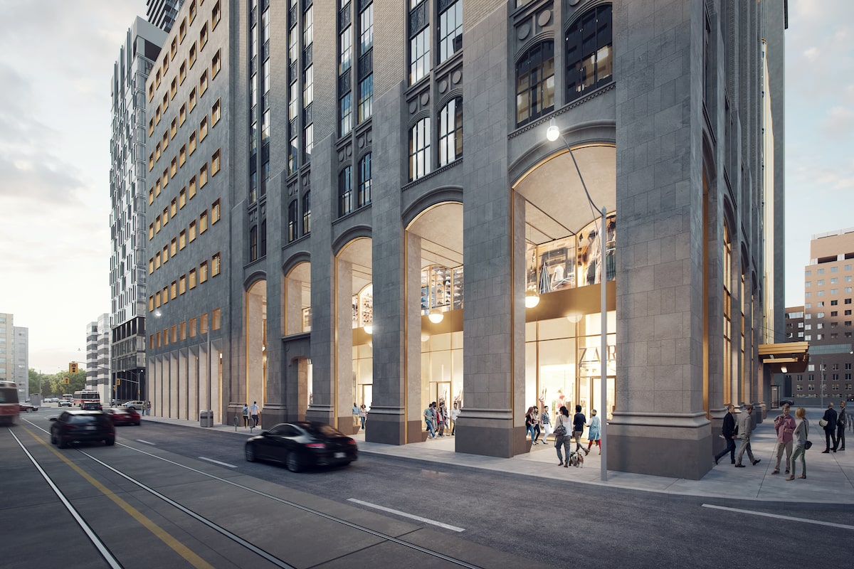 Heritage and housing united in downtown Toronto project