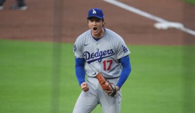 Shohei Ohtani hits leadoff homer, lowers ERA to 0.73 in Los Angeles Dodgers win over San Diego Padres