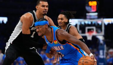 Shai Gilgeous-Alexander says 'I have to be better' after Game 1 letdown vs. Spurs