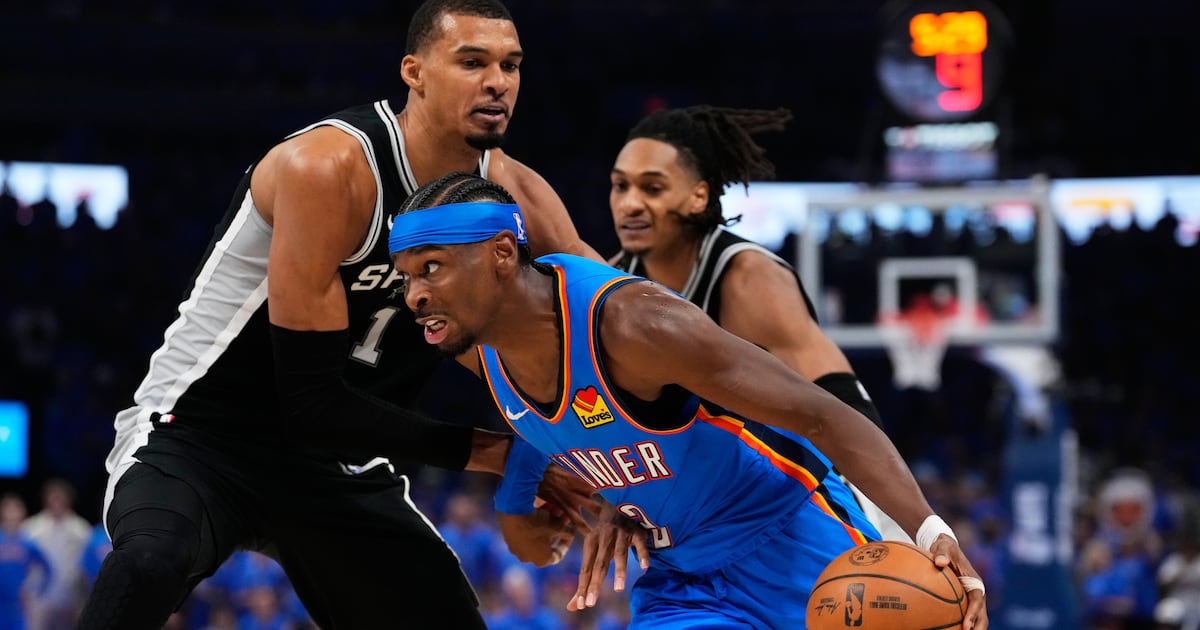 Shai Gilgeous-Alexander says 'I have to be better' after Game 1 letdown vs. Spurs