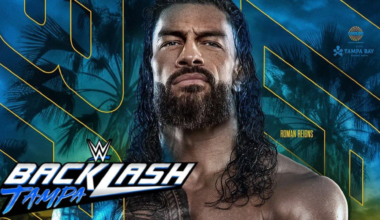 WWE Backlash 2026 Roman Reigns Poster