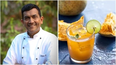 Sanjeev Kapoor introduces bel sharbat, a traditional summer drink made from wood apple. (Instagram)