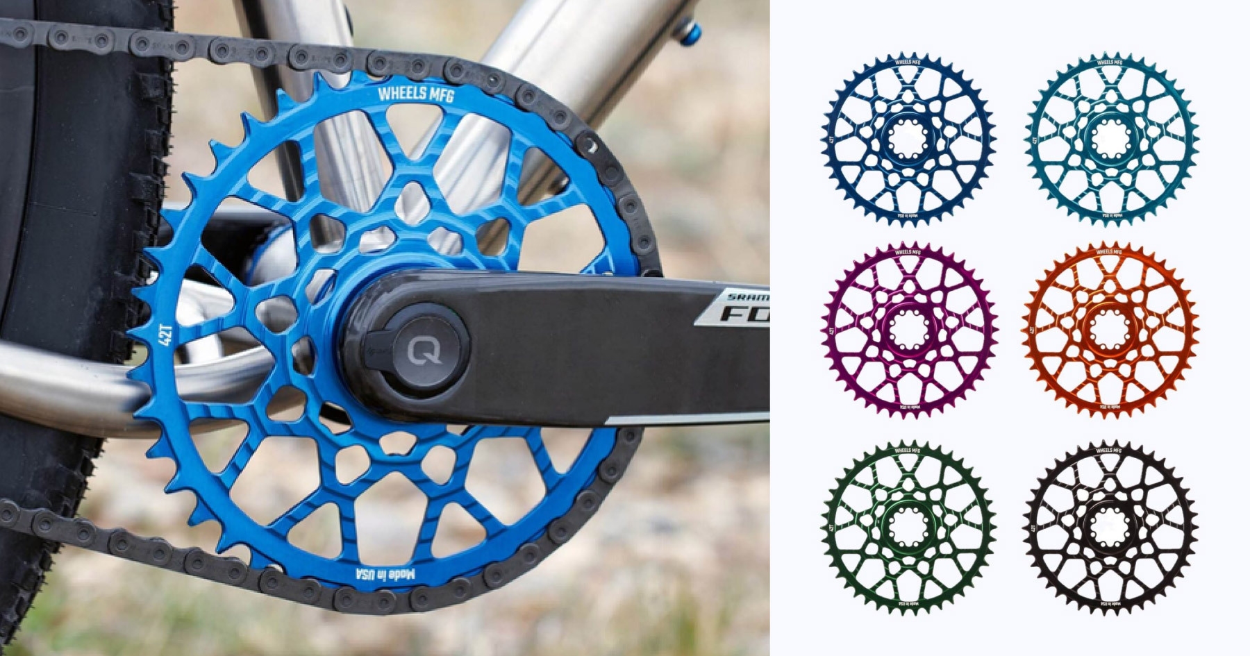 Wheels Manufacturing Gravel Chainrings - BIKEPACKING.com