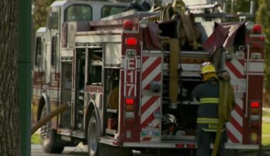 Winnipeg firefighters respond to fire in vacant building on Sherbrook St.