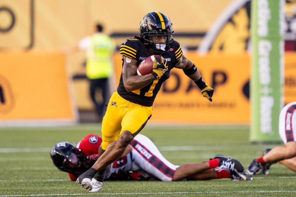 Electric returner Isaiah Wooden Sr. re-signs with Hamilton Tiger-Cats after NFL stint