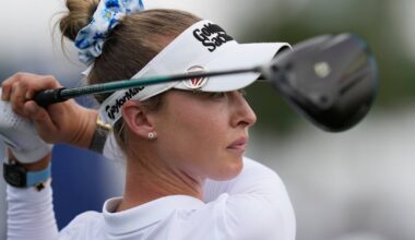 Nelly Korda goes bogey-free for 67 and shares early lead at LPGA in Mexico