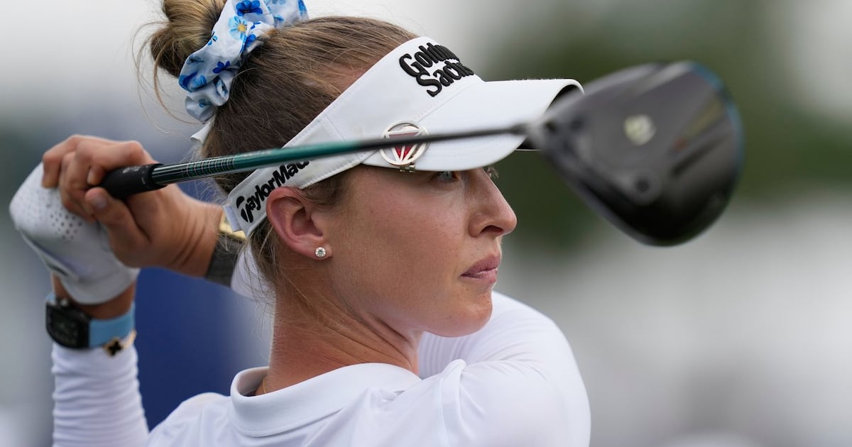 Nelly Korda goes bogey-free for 67 and shares early lead at LPGA in Mexico