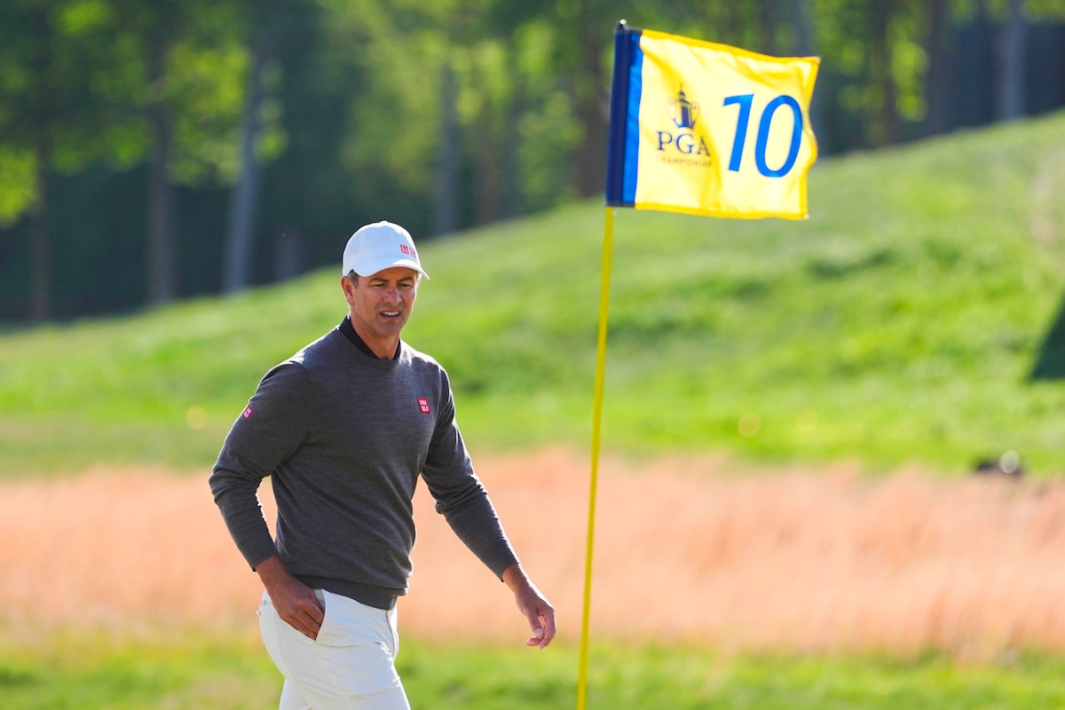 Adam Scott officially set for 100th consecutive major at U.S. Open as field starts to fill