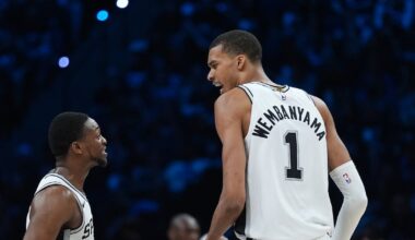 San Antonio Spurs aware they’re ahead of schedule; they’re just focused on conference finals