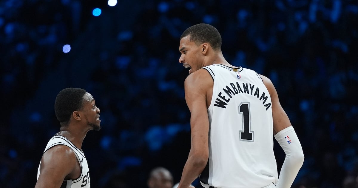 San Antonio Spurs aware they’re ahead of schedule; they’re just focused on conference finals