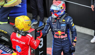 Lewis Hamilton relief after intense Max Verstappen 'hunt': 'Thank God'