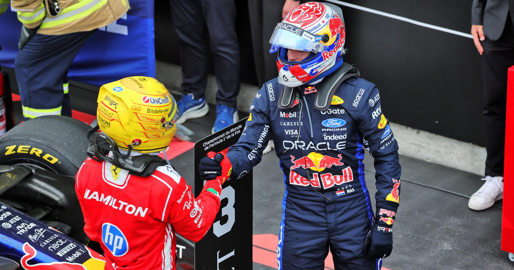 Lewis Hamilton relief after intense Max Verstappen 'hunt': 'Thank God'