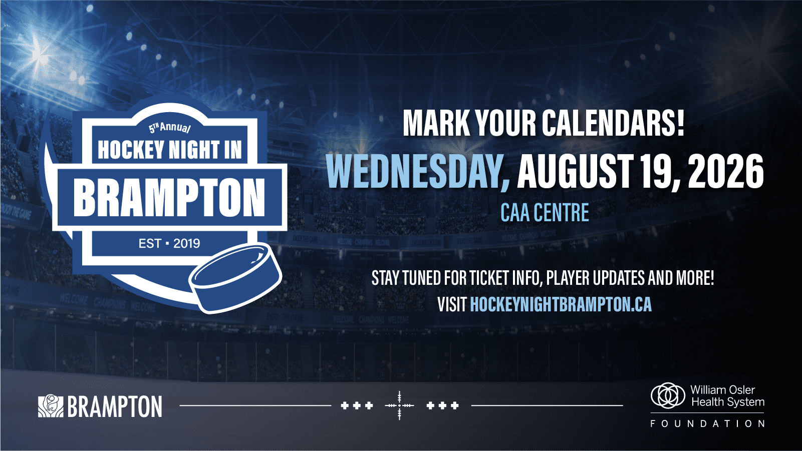 Hockey Night in Brampton Returns This August After Record-Breaking Year