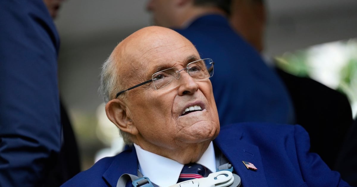 Rudy Giuliani hospitalized in critical condition