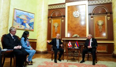 Carney meets with Armenian Prime Minister Nikol Pashinyan ahead of European leaders’ summit