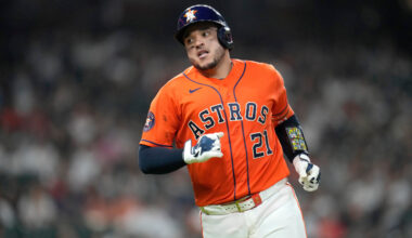 Astros catcher Yainer Diaz sidelined by oblique injury, headed to IL