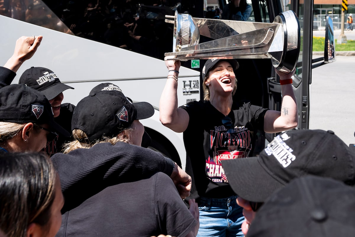 Montreal Victoire make their homecoming after winning Walter Cup