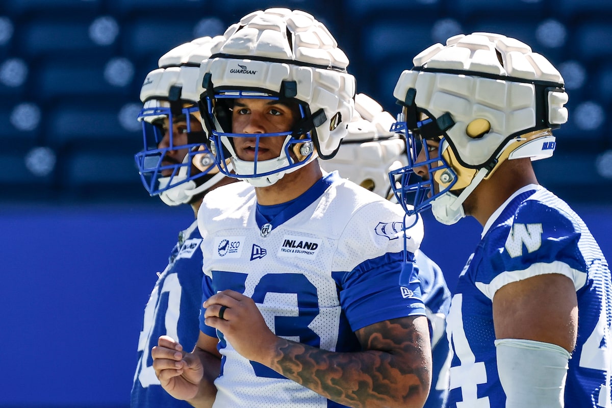 Rookie tight end Dante Daniels turns childhood struggles into CFL dream