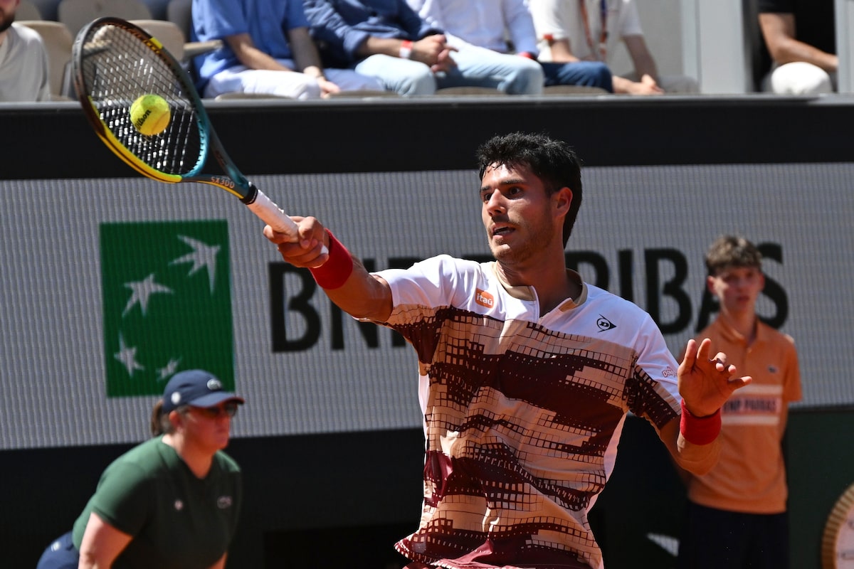 Adolfo Daniel Vallejo facing fine for ‘sexist remarks’ after French Open loss