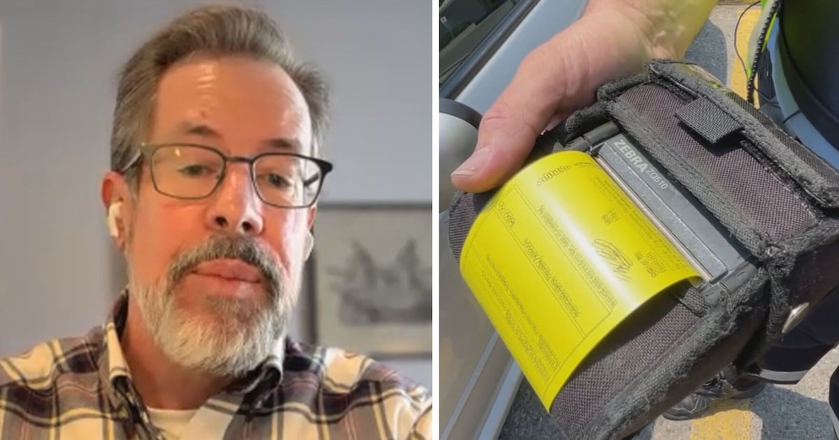 Ontario man's license suspended over 30-year-old parking ticket
