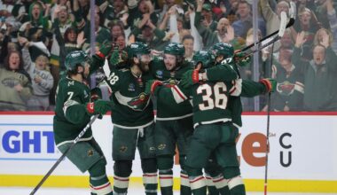 Quinn Hughes scores two as Wild eliminate Stars with Game 6 victory