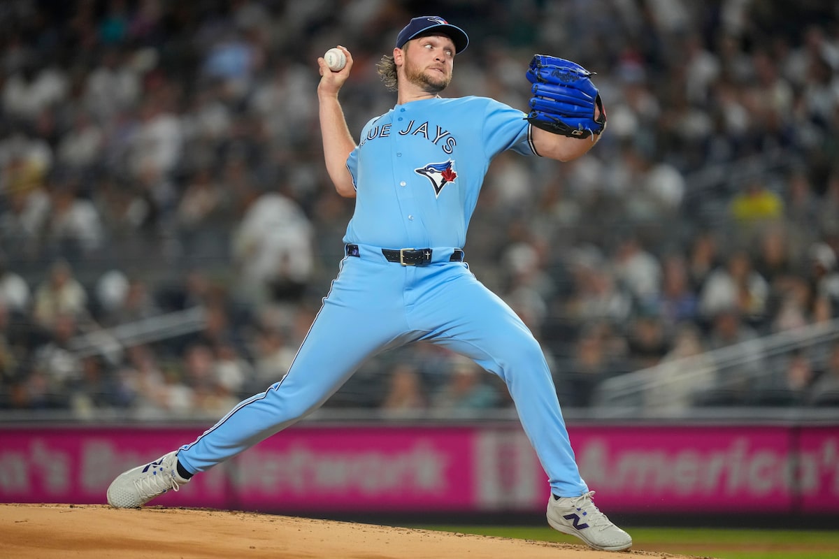 Yesavage outduels Schlittler in marquee matchup as Blue Jays top Yankees 2-1