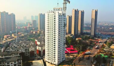 A 26 Story Building Rose In China In Five Days