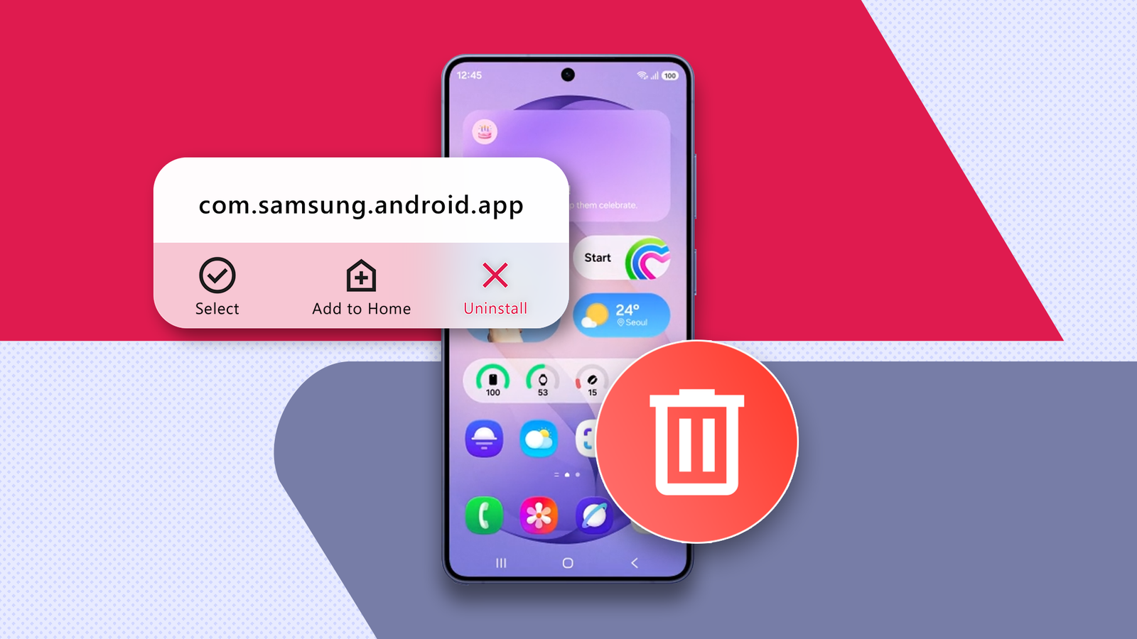 I removed Samsung's unremovable apps, and now my phone zips along
