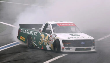 Layne Riggs wins NASCAR Truck Series race at Charlotte in May 2026