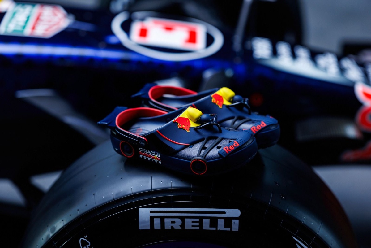 Red Bull launches $95 Crocs clog with F1 car-inspired design
