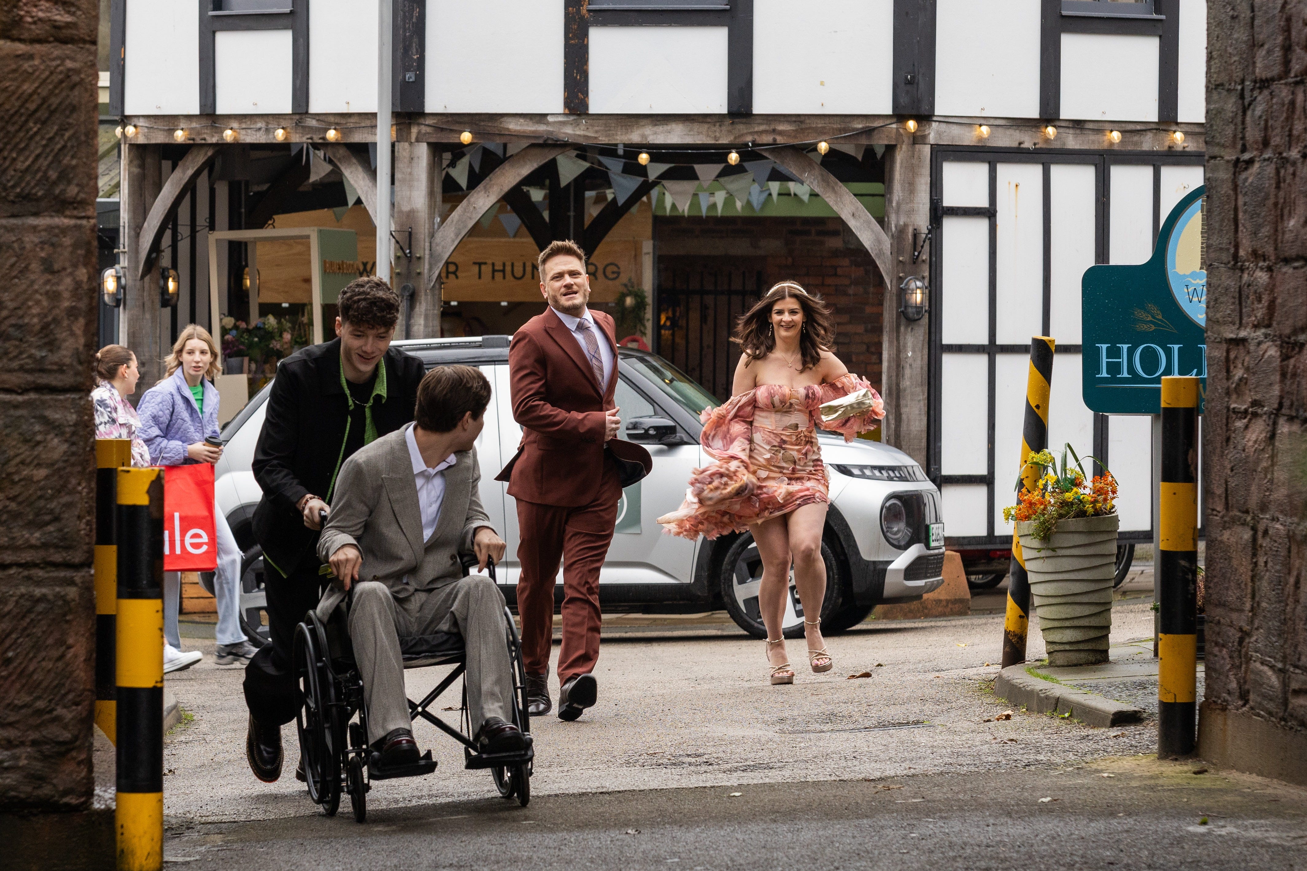 maddox, caleb, jonah and beth keane in hollyoaks