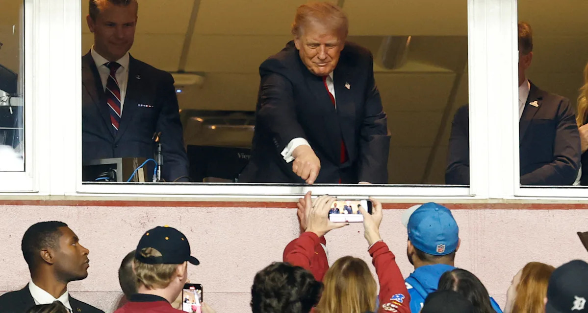 Donald Trump claims NFL fans are paying ‘$1,000 a game’ to watch football