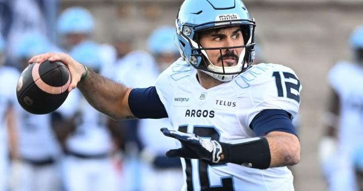 Hicks scores two TDs as Argos bounce Tiger-Cats