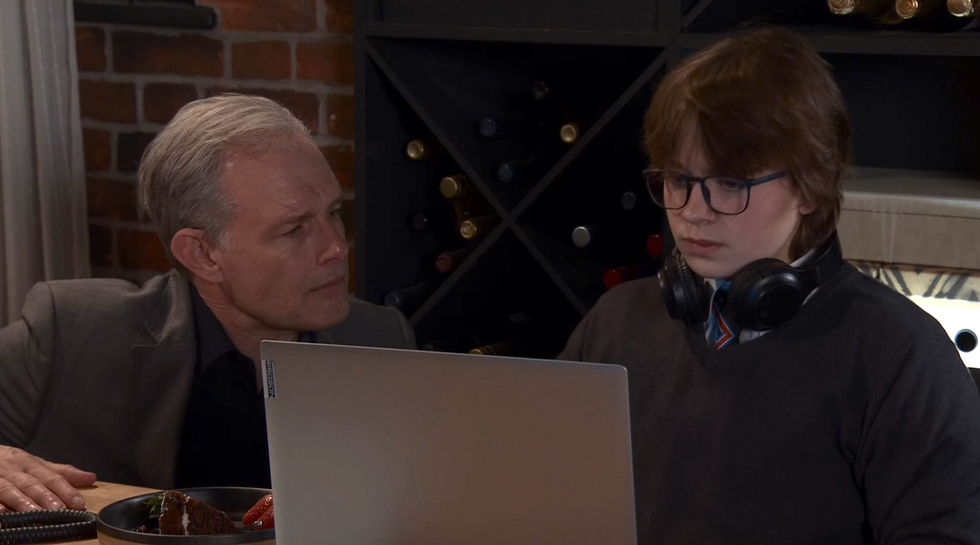 Nick Tilsley, Sam Blakeman, Coronation Street nick tilsley, sam blakeman, coronation street
