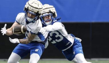 Blue Bombers’ return star Vaval pushes for starting defence role in 2nd CFL season - Winnipeg